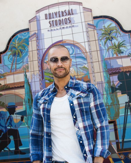 Joey Lawrence at Universal Studios Hollywood on Thursday, April 12, 2018